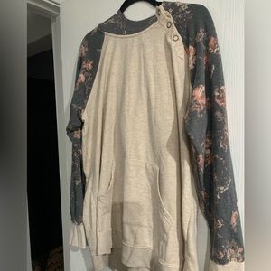 Maurice xxl tunic sweatshirt. Only worn once.